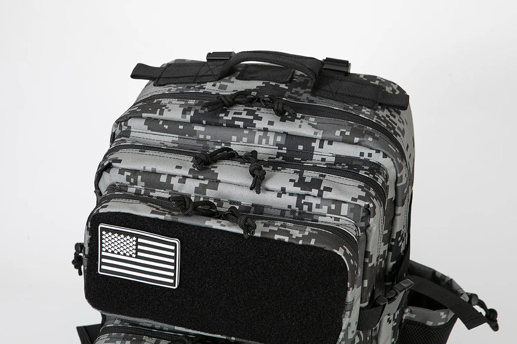 45L Tactical Backpack Hunting Rucksack with Dual Cup Holders  Outdoor camping equipment back pack