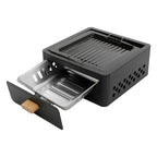 31*31*13.5cm Square Tabletop Barbecue Stove, Outdoor Bbq Grill, Barbecue Grill For Outdoor Cooking