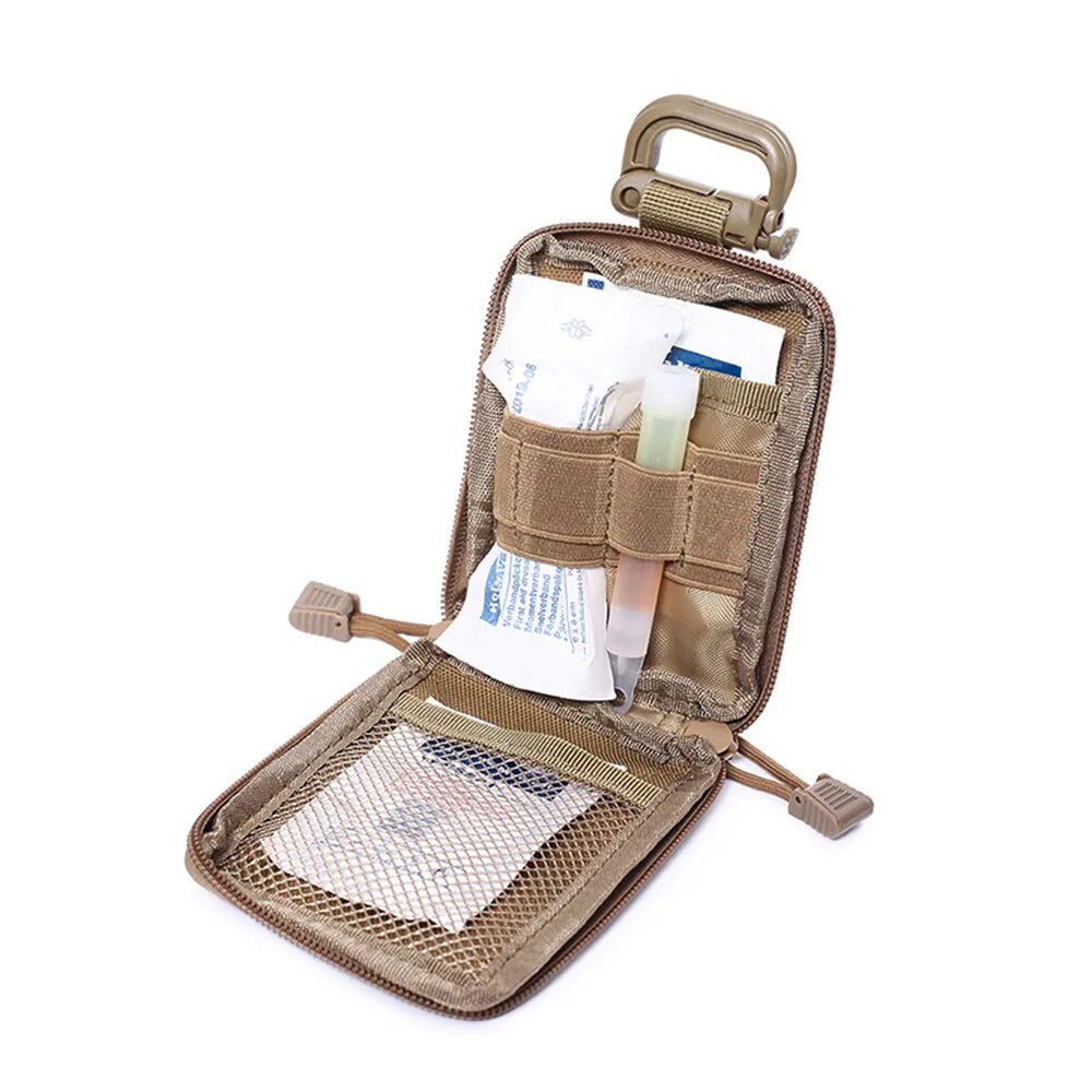 Tactical First Aid Kit Medical Molle Rip Away EMT IFAK Survival Pouch Bag EDC Organizer Storage Bag Accessory Waist Pack