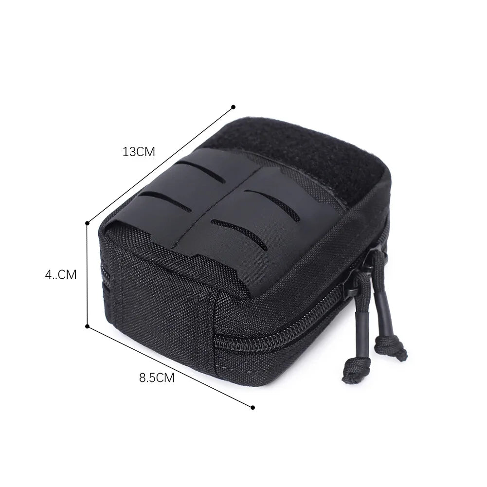 Men's Tactical Military Medical First Aid Kit Pack Molle Pouch Waist Belt Bag Mini Bag Survival Hunting Hiking Camping Tool