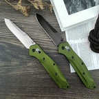 BM 940 Portable Folding Knife D2 Steel Blade Aluminum Alloy Handle Outdoor Camping Survival Tactics EDC Pocket Knife Men's Gift