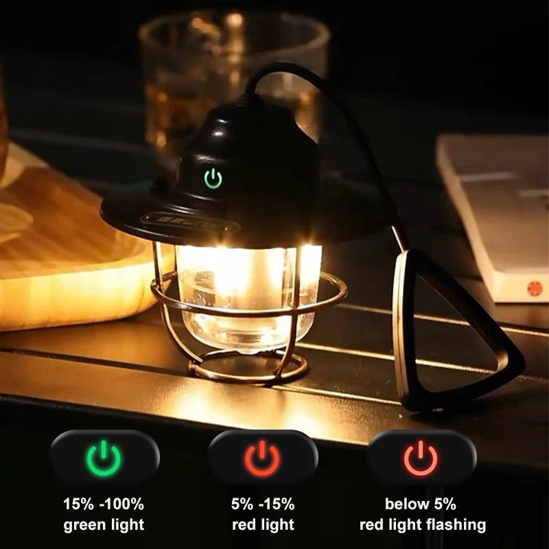 Portable Camping Lamp, Emergency Light
