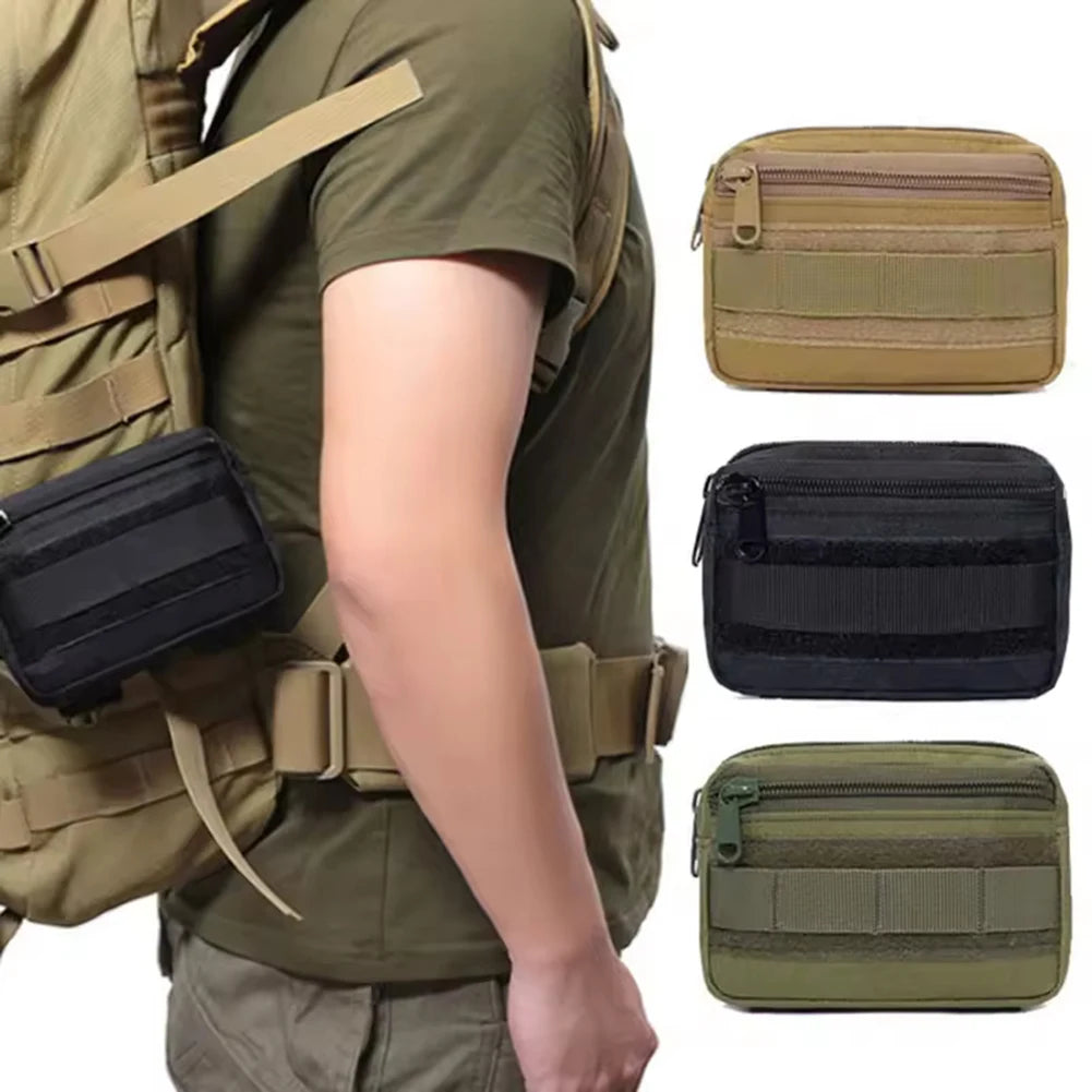 Tactical Molle Waist Belt Hip Pouch Fanny EDC Pack Camping Hunting Utility Bag Molle Medical Outdoor First Aid Sports Bag