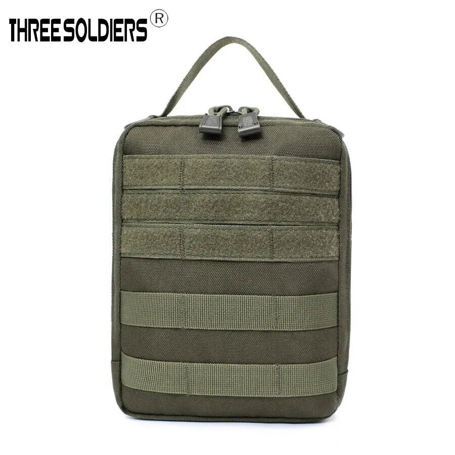 First Aid Kit EMT Medical IFAK Pouch Molle Tactical Med Emergency Trauma Bag for Camping Home Car Hiking Hunting