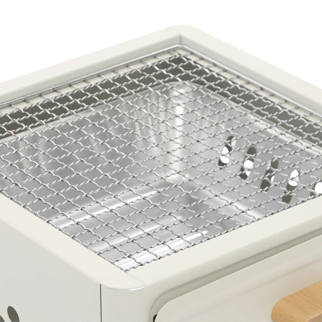 31*31*13.5cm Square Tabletop Barbecue Stove, Outdoor Bbq Grill, Barbecue Grill For Outdoor Cooking