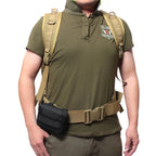 Tactical Molle Waist Belt Hip Pouch Fanny EDC Pack Camping Hunting Utility Bag Molle Medical Outdoor First Aid Sports Bag