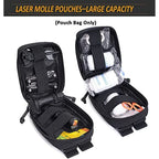 Tactical Molle Medical First Aid Kit Pouch Tool Kit Pouch EDC Utility Belt Bag Outdoor Hiking Mergency Survival Bag