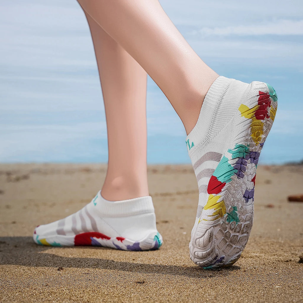 River tracing shoes for women, quick drying anti slip amphibious shoes, outdoor hiking sandals, water wading shoes