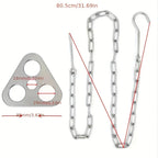 Portable Outdoor Barbecue Tripod Hanging Rack