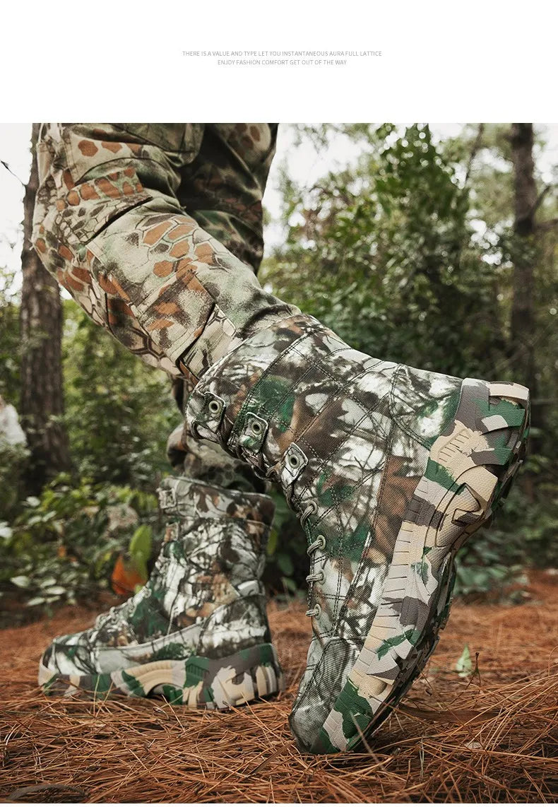 Men's hiking boots lightweight tactical boots outdoor hunting boots men's tactical shoes desert boots hiking boots