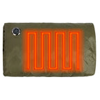 Electric Hand Warmer Electric Heated Gloves 3 Heating Level Hand Warmer Pouch USB Charging Soft Heating Mitts for Winter