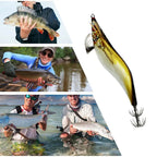 Glowing Squid Jigs Saltwater Shrimp Lures Fluorescent Artificial Fishing Baits Realistic Freshwater Fish Luring Tools supplies