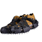 Crampons For Hiking Boots 32-Spikes Crampons Ice Cleats Traction Snow Grips Winter Ice Snow Grips Traction Cleats For Walking