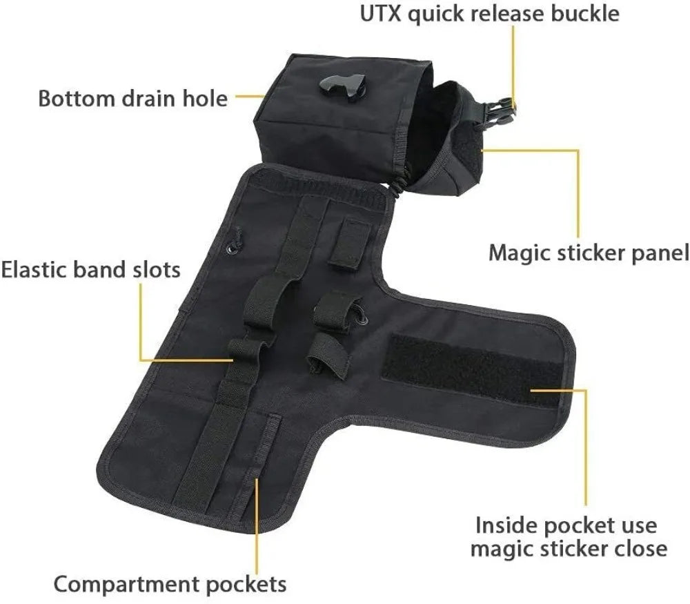 Tactical Molle Medical First Aid Kit IFAK Bag Outdoor Emergency Survival Pouch Camping Rip Away EMT Tools Bag