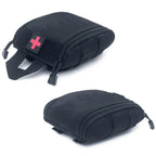 Tactical Molle First Aid Kid Bag Utility Pouch Outdoor Hiking Hunting Emergency Medical Bag Waist Pack Survival Medic Bag