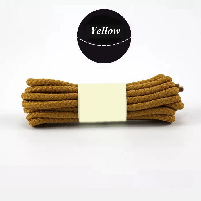 1 Pair Outdoor Strong Round Shoelaces Sneaker Shoe laces High Top Walking Hiking Boot Laces Shoes Strings Quality Bold Shoelace