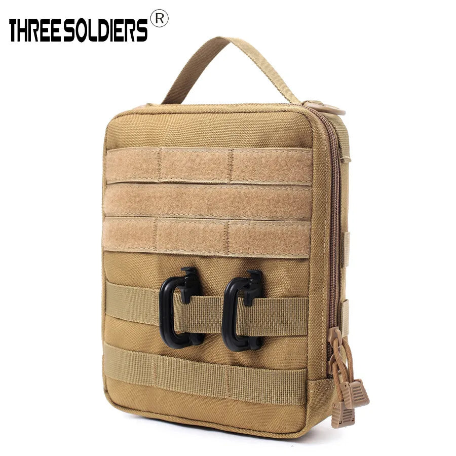First Aid Kit EMT Medical IFAK Pouch Molle Tactical Med Emergency Trauma Bag for Camping Home Car Hiking Hunting