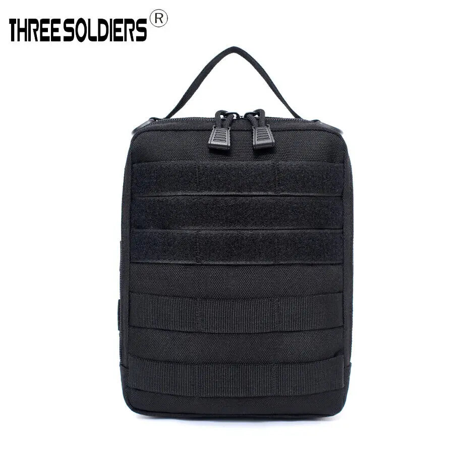 First Aid Kit EMT Medical IFAK Pouch Molle Tactical Med Emergency Trauma Bag for Camping Home Car Hiking Hunting