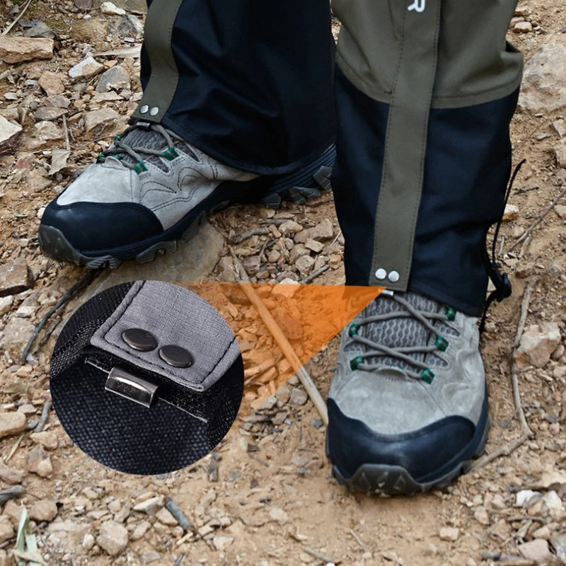 Hiking Gaiters Outdoor Travel Leg Warmers Waterproof