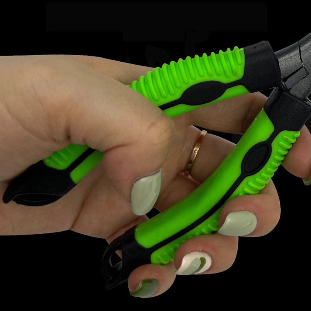 Fishing Crimping Pliers Multifunctional Crimpers Tool Crimp Sleeves Kit with Single /Double Barrel Ferrule Fishing Gear Tackle