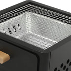 31*31*13.5cm Square Tabletop Barbecue Stove, Outdoor Bbq Grill, Barbecue Grill For Outdoor Cooking