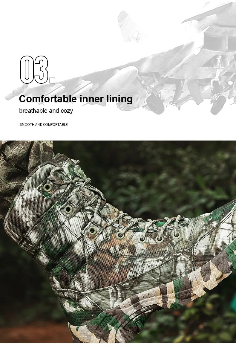 Men's hiking boots lightweight tactical boots outdoor hunting boots men's tactical shoes desert boots hiking boots