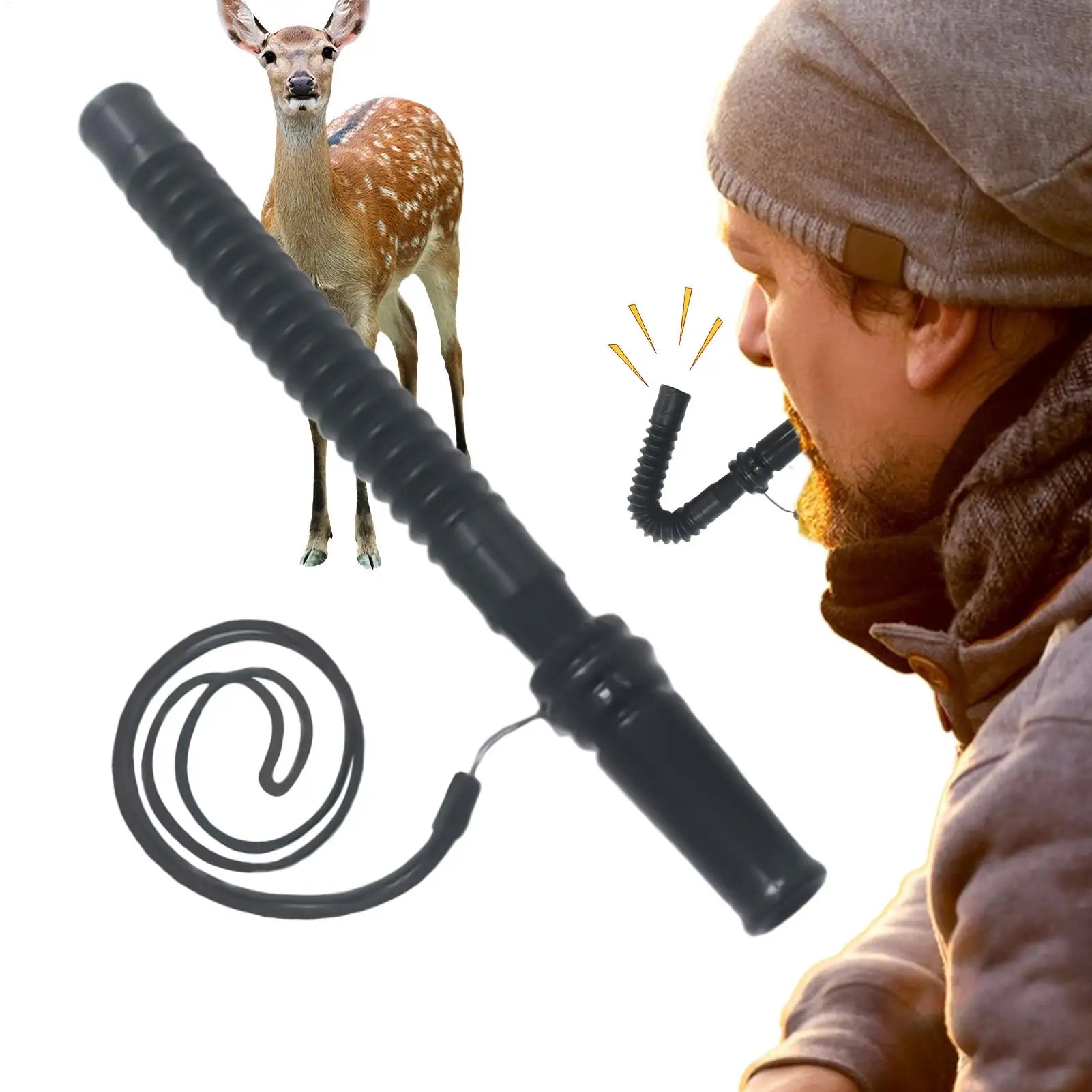 Hunting Deer Call - Doe Fawn Call with Lanyard