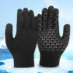 Electric Heated Gloves Winter Gloves Motorcycle Bicycle Snowboard Thermal Windproof Gloves Warm Touch Screen Full Finger Gloves