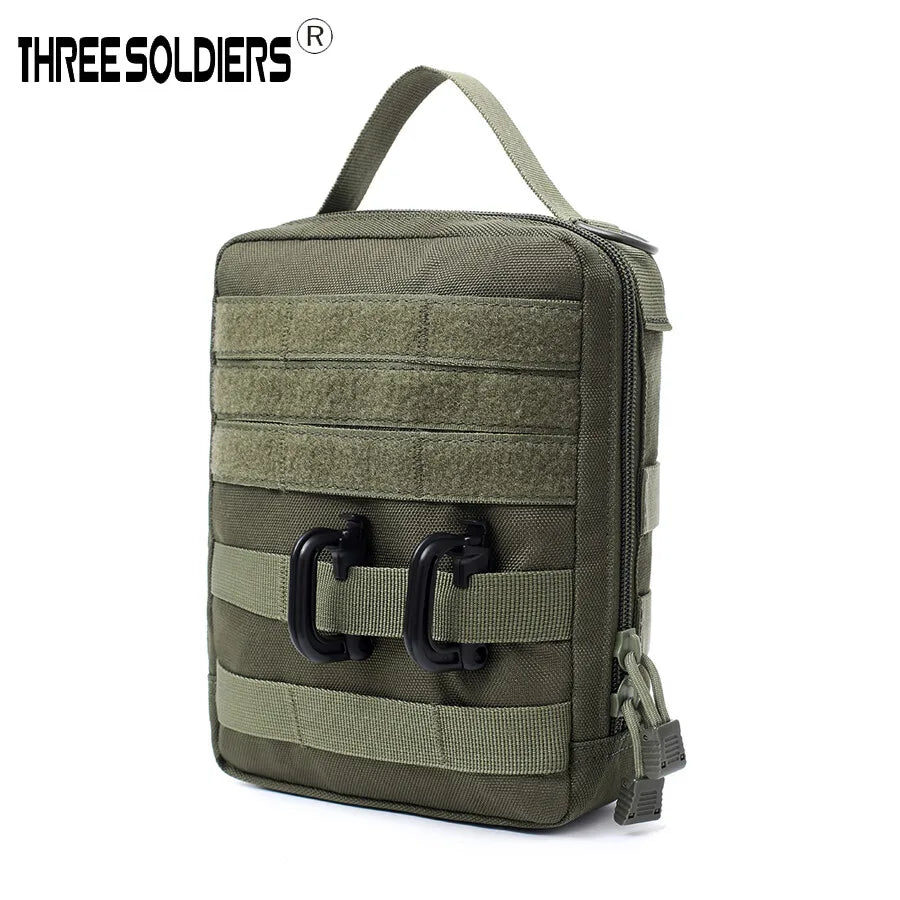 First Aid Kit EMT Medical IFAK Pouch Molle Tactical Med Emergency Trauma Bag for Camping Home Car Hiking Hunting