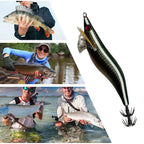 Glowing Squid Jigs Saltwater Shrimp Lures Fluorescent Artificial Fishing Baits Realistic Freshwater Fish Luring Tools supplies