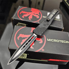 F156 Pocket Knife Black Zinc Alloy Handle for Multifunctional Outdoor Self-defense Camping EDC Survival Tool Knives Gift for Men
