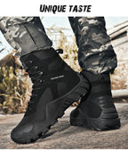 Men's waterproof hiking boots, lightweight outdoor work boots, stylish and durable hiking boots