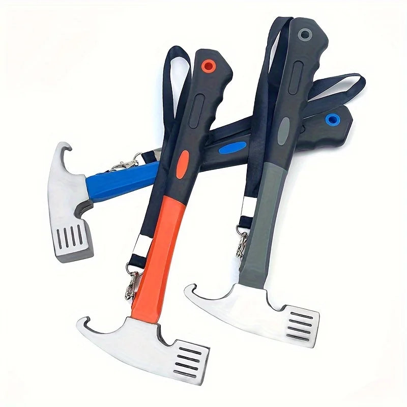 Heavy-Duty Multifunctional Camping Hammer
