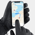 Motorcycle Heated Gloves Winter Motorcycle Waterproof Touch Screen Ski Heated Gloves 3 Gear Temperature Heating Thermal Gloves