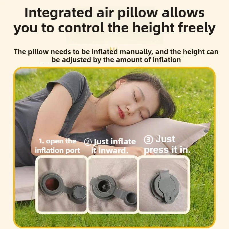 Automatic Inflatable Mattress for Outdoor Camping