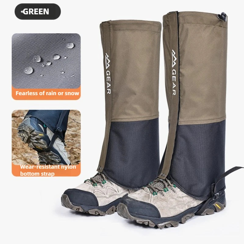 Hiking Gaiters Outdoor Travel Leg Warmers Waterproof