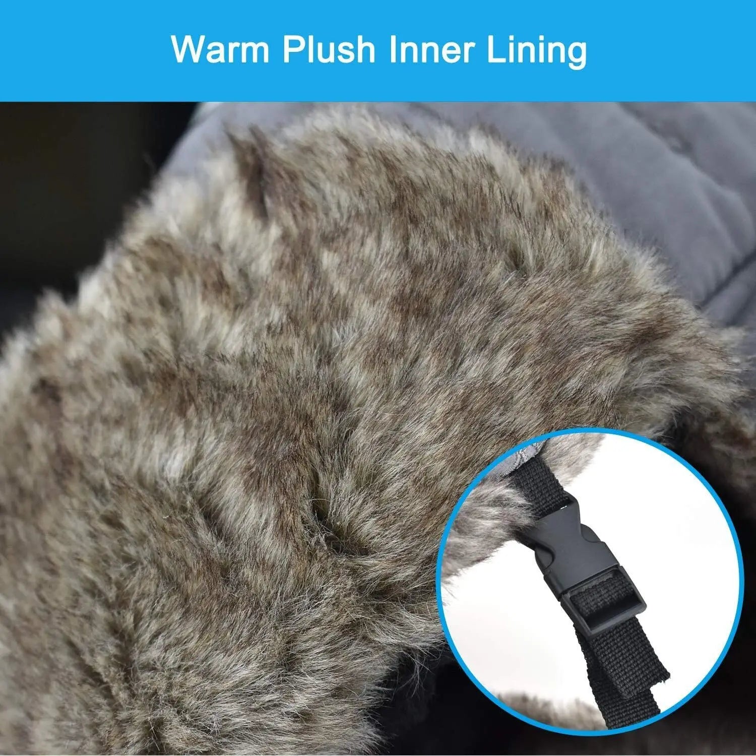 Winter Windproof Thermal Hat Ski Hunting Ear Flaps Cap with Removable Face Mask