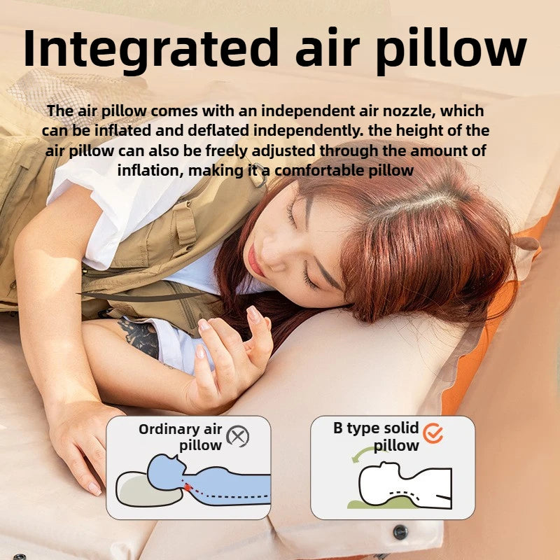 Automatic Inflatable Mattress for Outdoor Camping