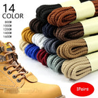 1 Pair Outdoor Strong Round Shoelaces Sneaker Shoe laces High Top Walking Hiking Boot Laces Shoes Strings Quality Bold Shoelace