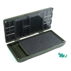 Carp Fishing Organizer Box Portable Fly Fishing Tackle Storage Box Magnetic Multifunction Compartments Fishing Gear Accessories