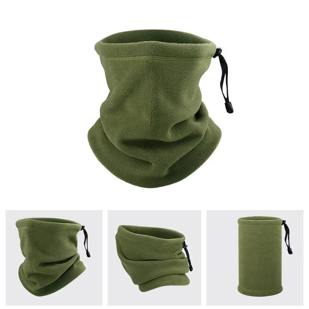 Winter Neck Warmer Gaiter Adjustable Scarf Hiking Cycling Sports Windproof Fleece Ski Face Mask for Men Women Cold Weather