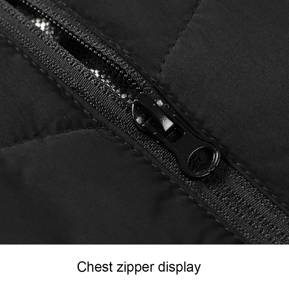 9 Heated Vest Zones Electric Heated Jackets Men Women Sportswear Heated Coat Graphene Heat Coat USB Heating Jacket For Camping