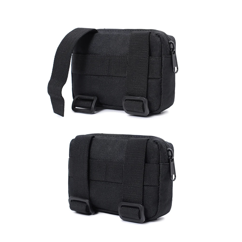 Tactical Molle Waist Belt Hip Pouch Fanny EDC Pack Camping Hunting Utility Bag Molle Medical Outdoor First Aid Sports Bag