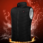 9 Heated Vest Zones Electric Heated Jackets Men Women Sportswear Heated Coat Graphene Heat Coat USB Heating Jacket For Camping