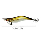 Glow Artificial Squid Lure Saltwater Wood Shrimp Lures Fluorescent Fishing Baits Realistic Freshwater Fish Luring For Sea River