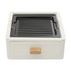 31*31*13.5cm Square Tabletop Barbecue Stove, Outdoor Bbq Grill, Barbecue Grill For Outdoor Cooking