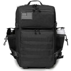 45L Tactical Backpack Hunting Rucksack with Dual Cup Holders  Outdoor camping equipment back pack