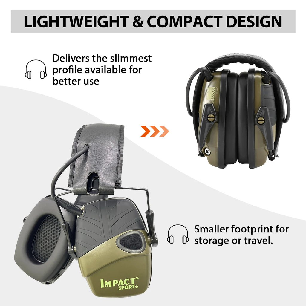Shooting/Hunting  Headphones for Electronic Hearing Protection