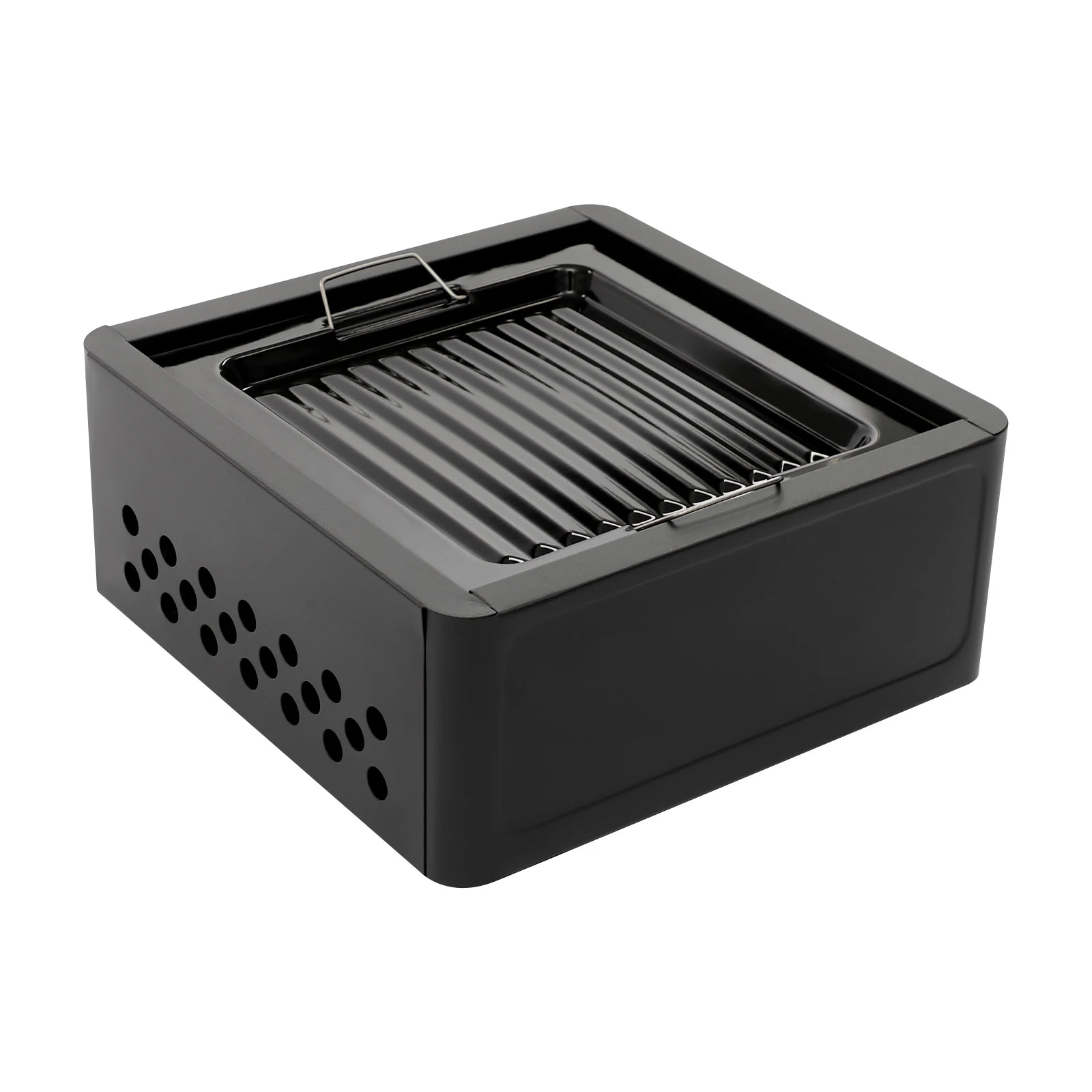 31*31*13.5cm Square Tabletop Barbecue Stove, Outdoor Bbq Grill, Barbecue Grill For Outdoor Cooking