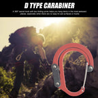 Carabiner Rotating Hook Clip Non-Locking Strong Clips